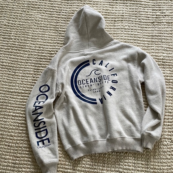Oversized Cali Sweatshirt Hoodie - Picture 1 of 4